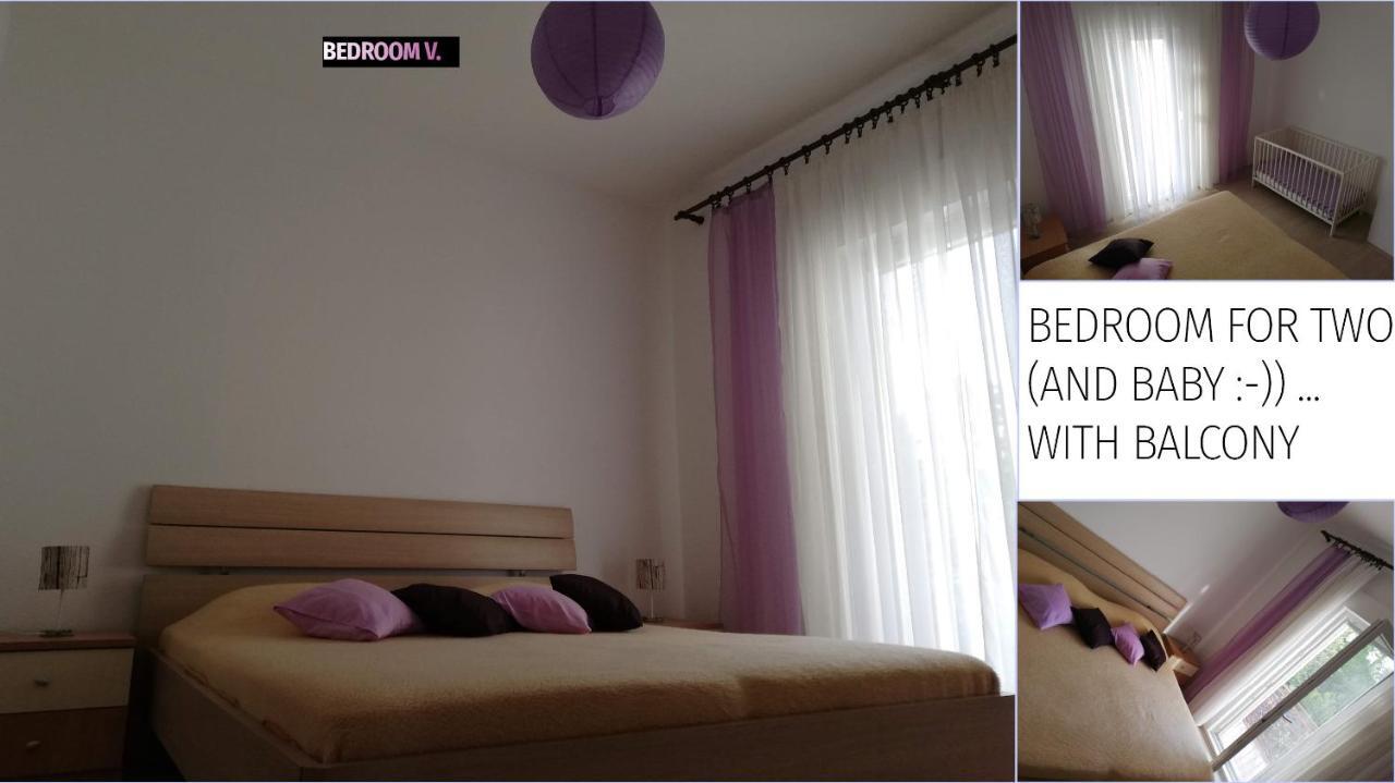 Spacious Family Apartment With Parking In The Shade And Barbecue House ชิเบนิก ภายนอก รูปภาพ